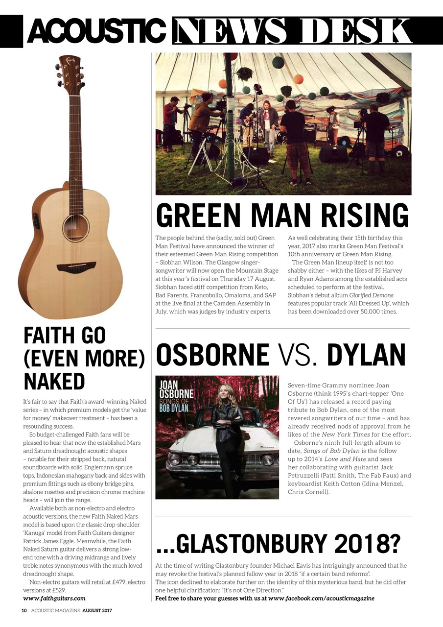 Acoustic Preview Pages