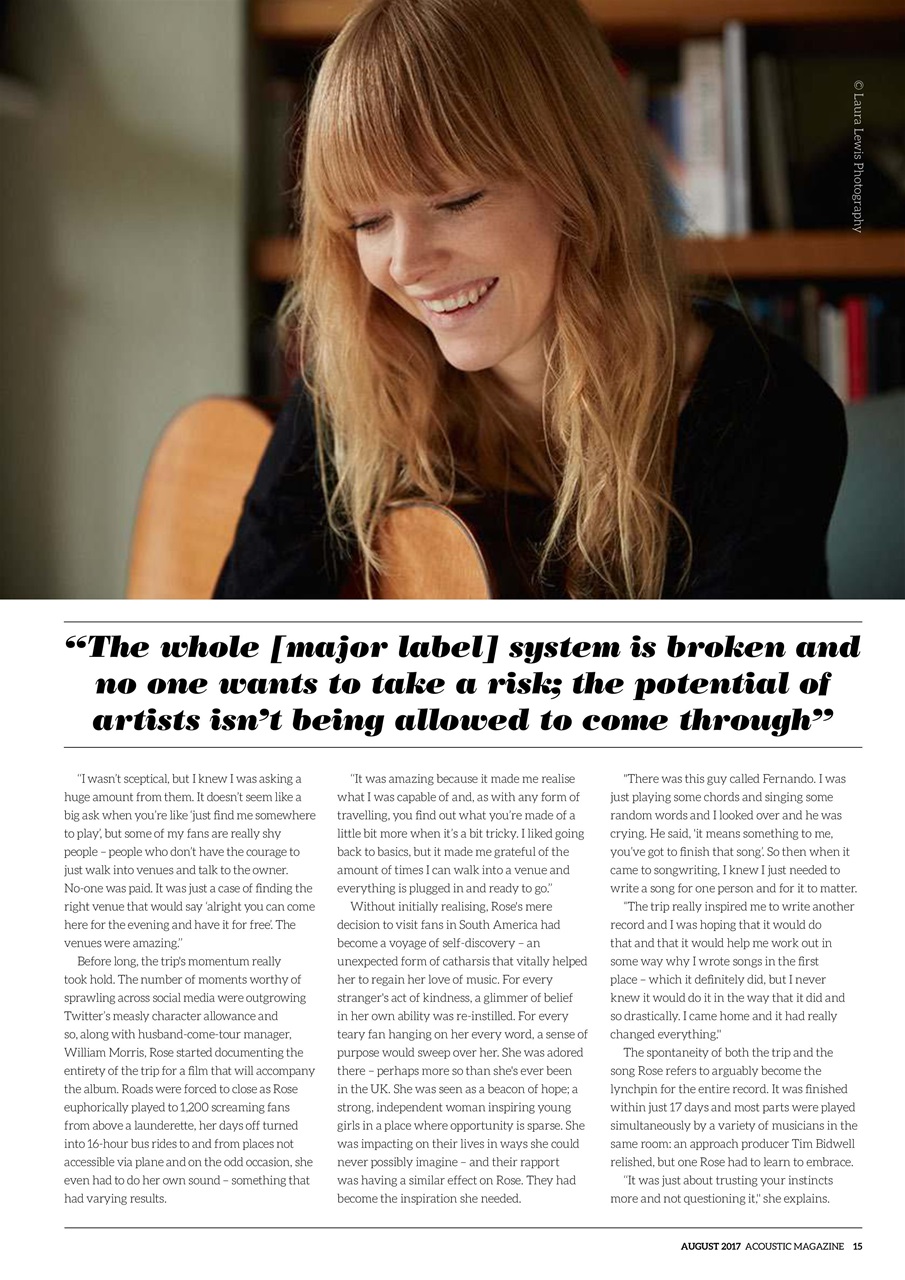 Acoustic Preview Pages