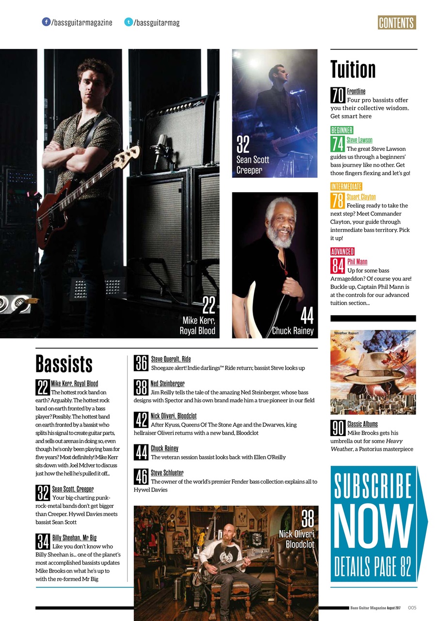 Bass Player UK Preview Pages