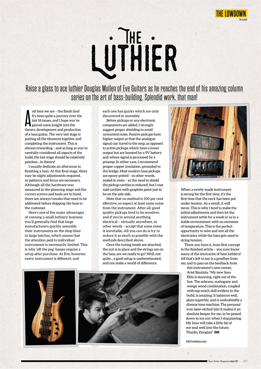 Bass Player UK Preview Pages