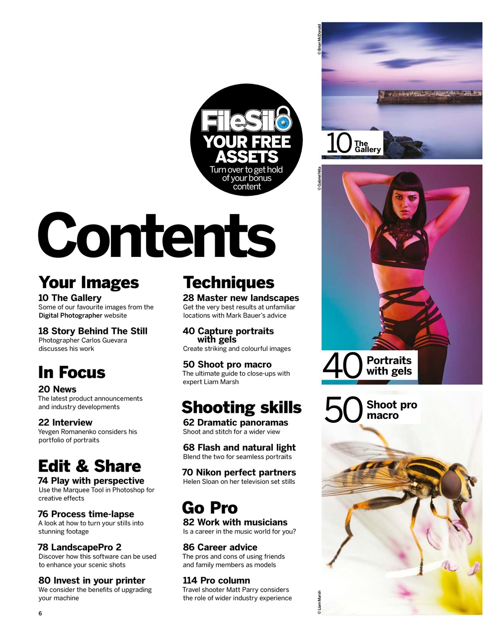 Digital Photographer Preview Pages