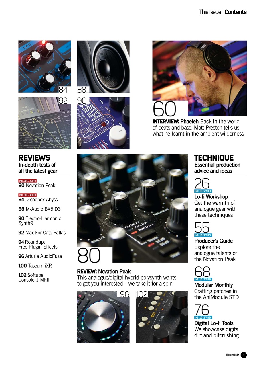 Future Music Preview Pages