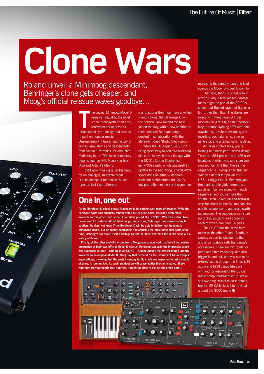 Future Music Preview Pages