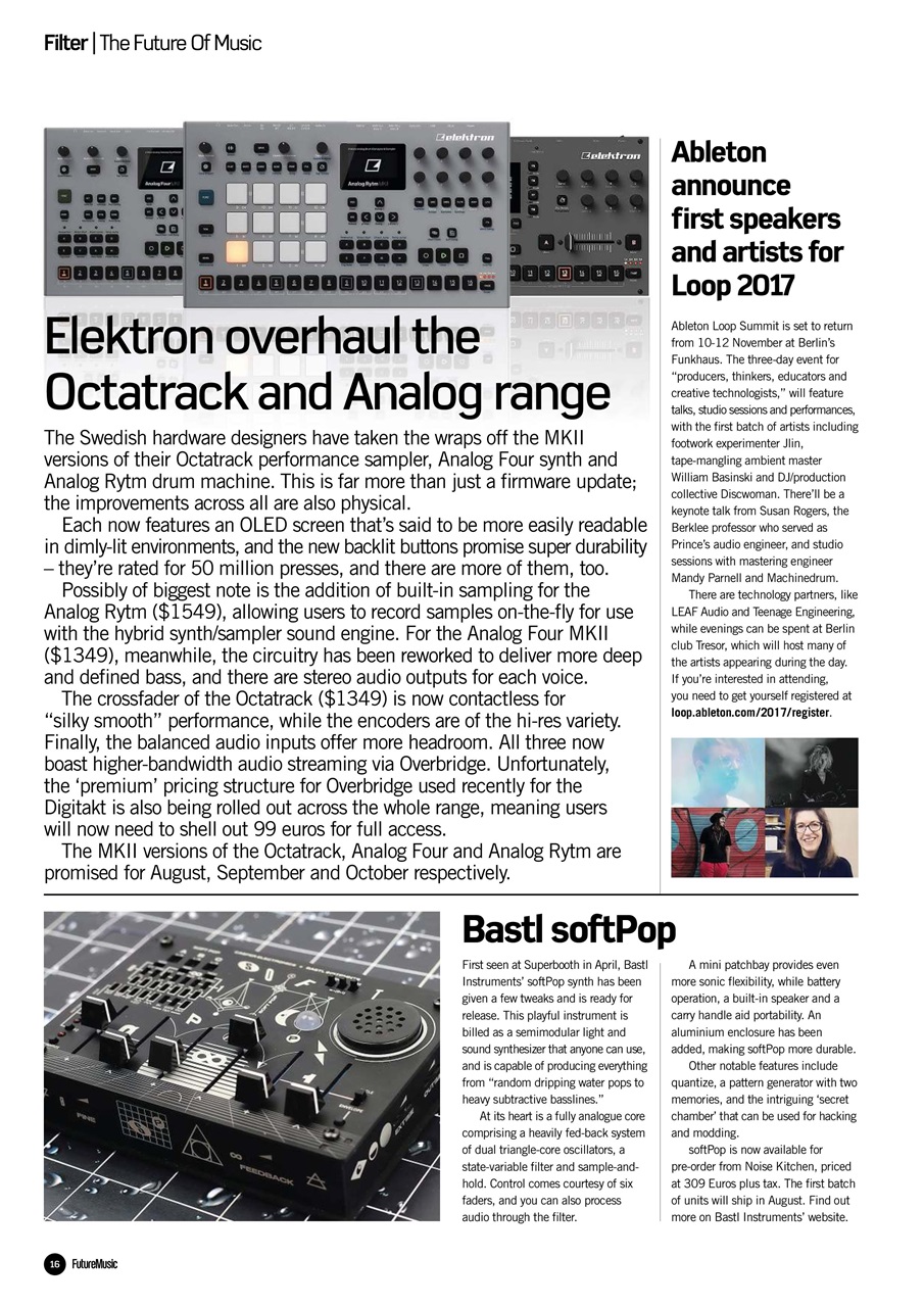 Future Music Preview Pages