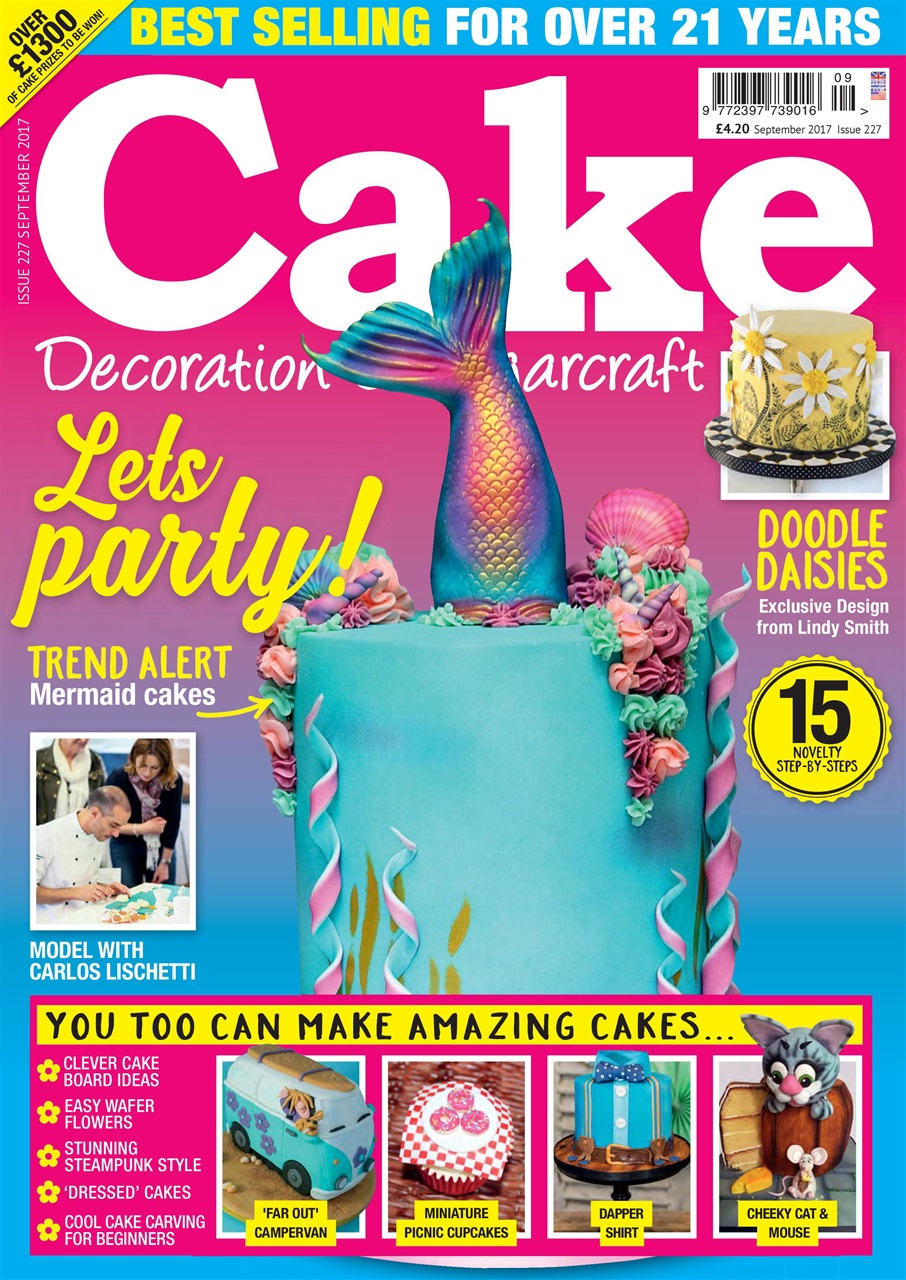 Cake Decoration & Sugarcraft Magazine Preview Pages