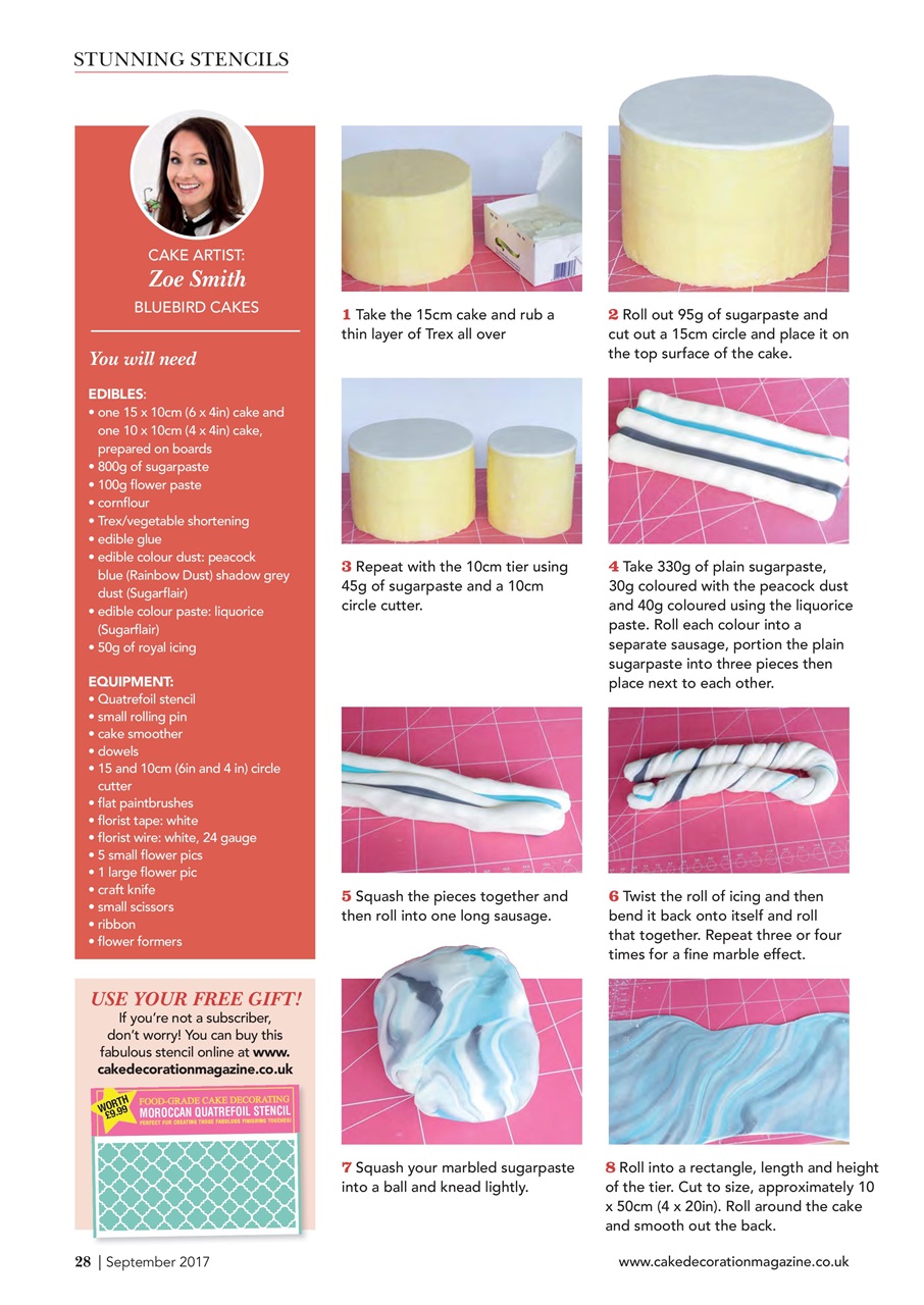 Cake Decoration & Sugarcraft Magazine Preview Pages