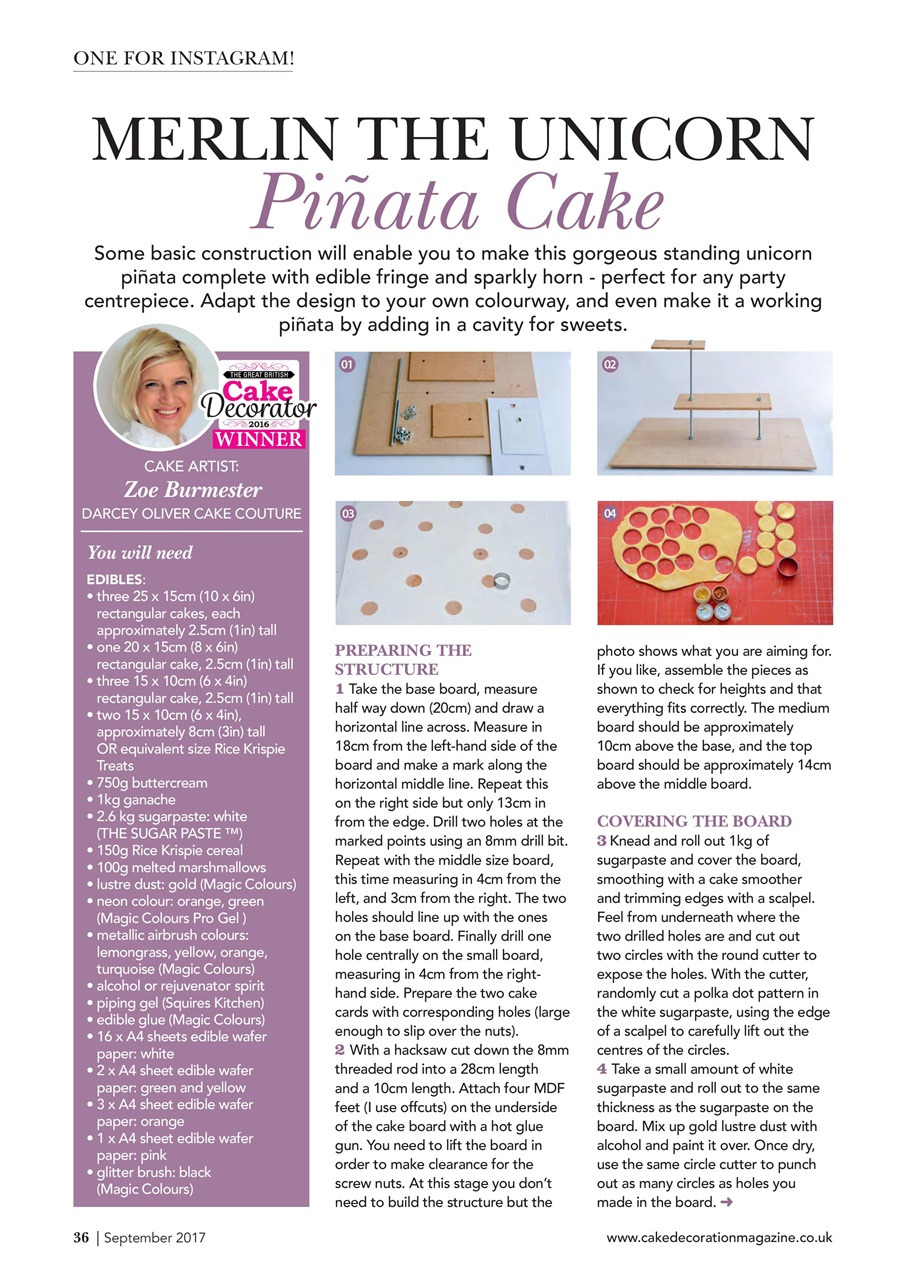 Cake Decoration & Sugarcraft Magazine Preview Pages