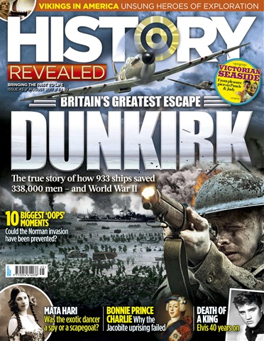 BBC History Revealed Magazine issue August 2017