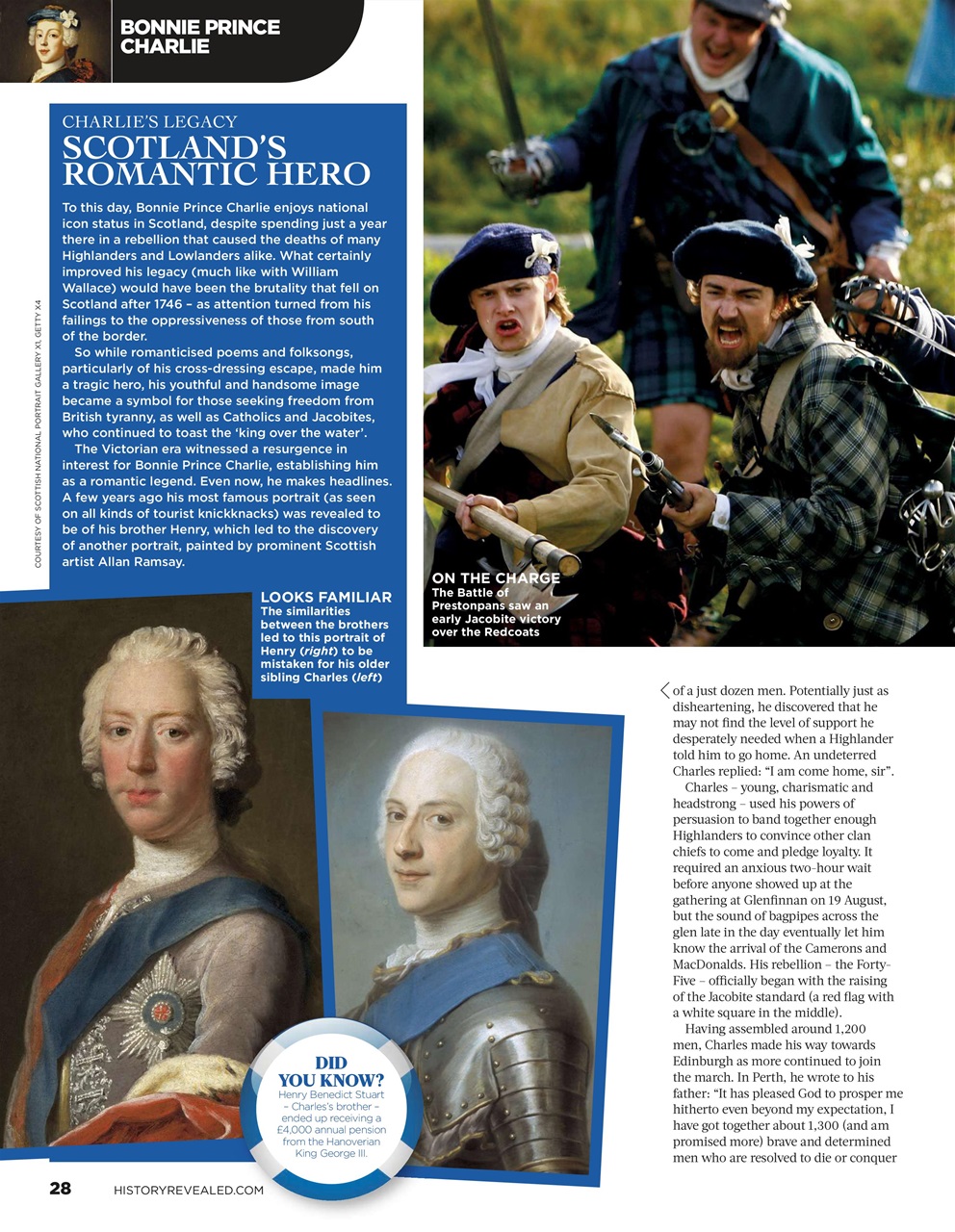 BBC History Revealed Magazine Preview Pages