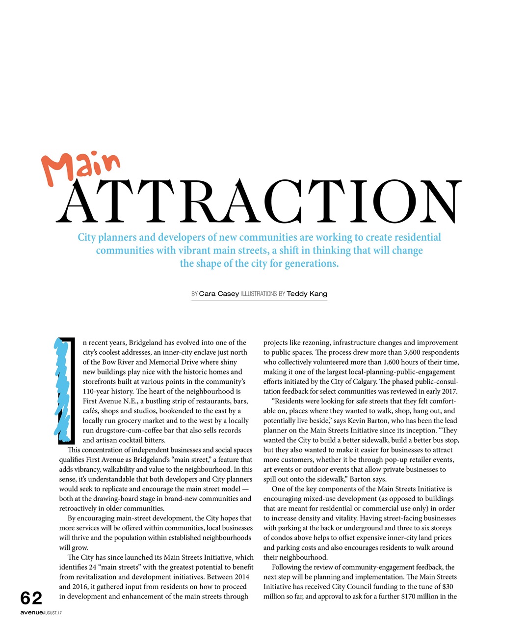 Avenue Calgary Preview Pages