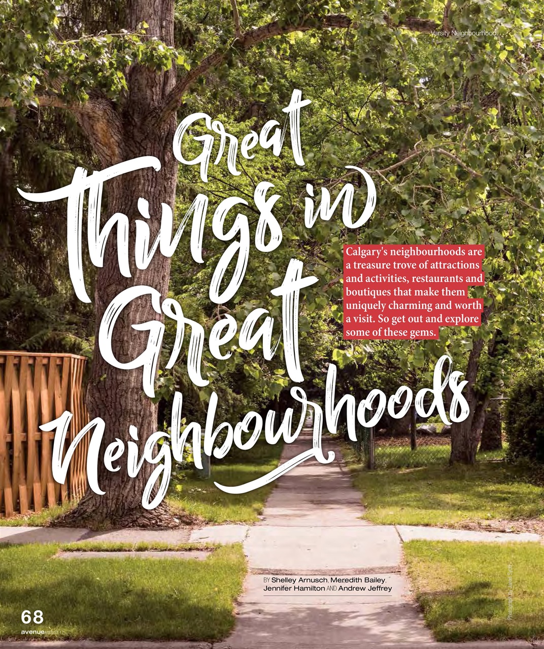 Avenue Calgary Preview Pages
