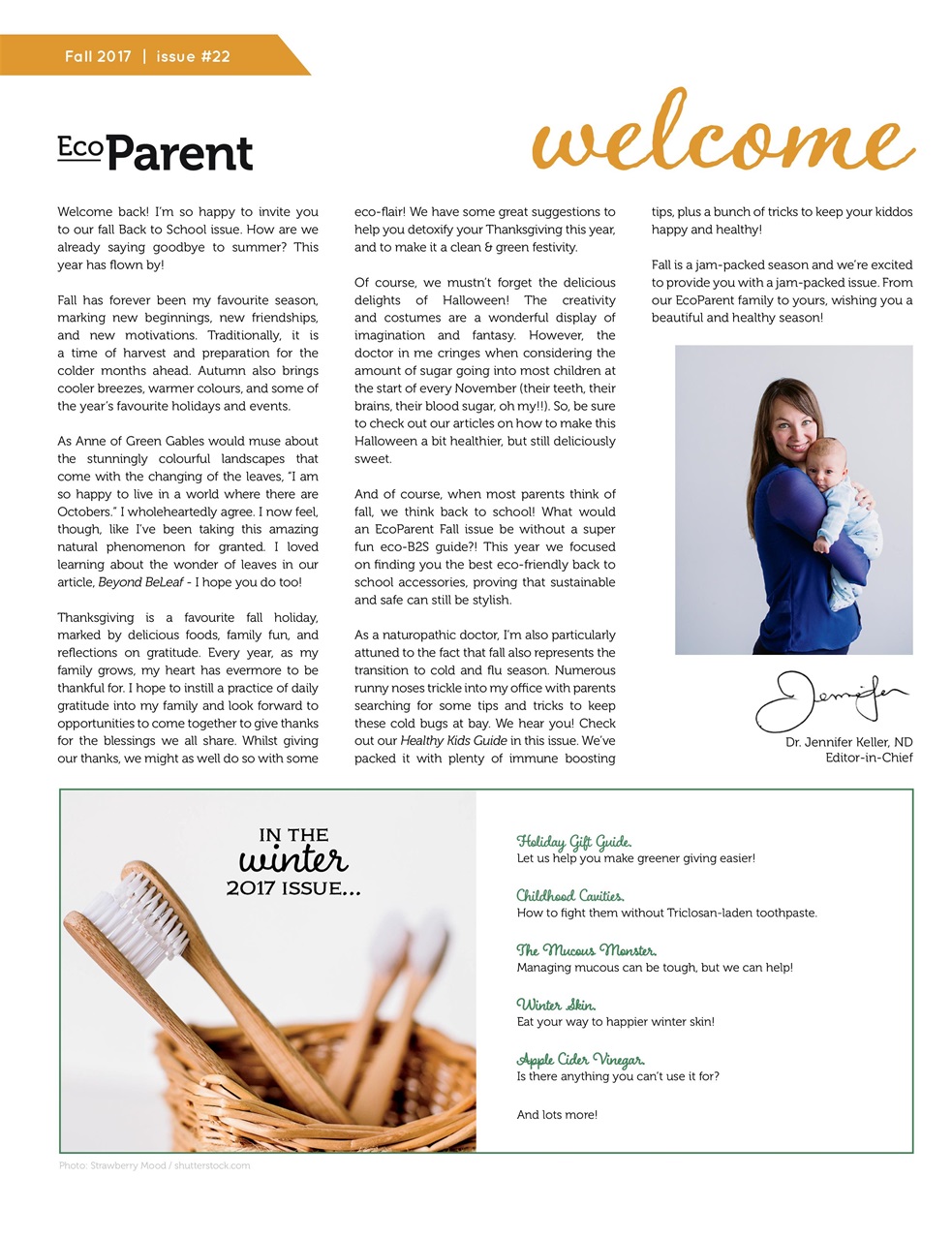 Ecoparent Magazine Preview Pages