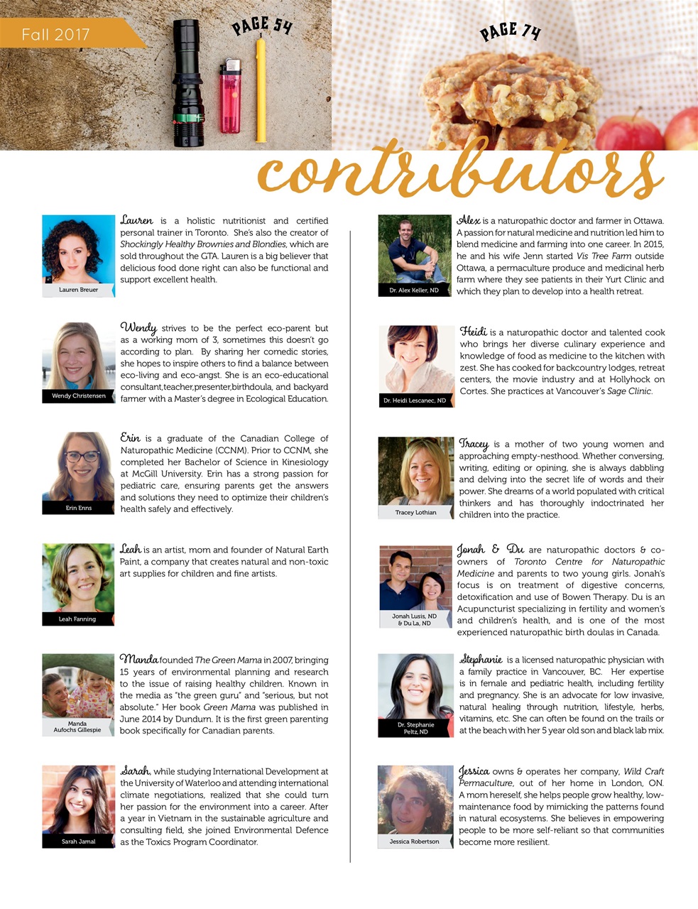 Ecoparent Magazine Preview Pages
