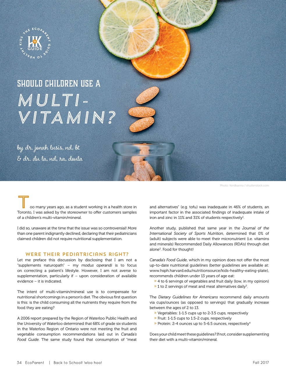 Ecoparent Magazine Preview Pages