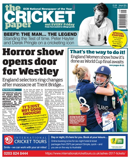 The Cricket Paper issue 