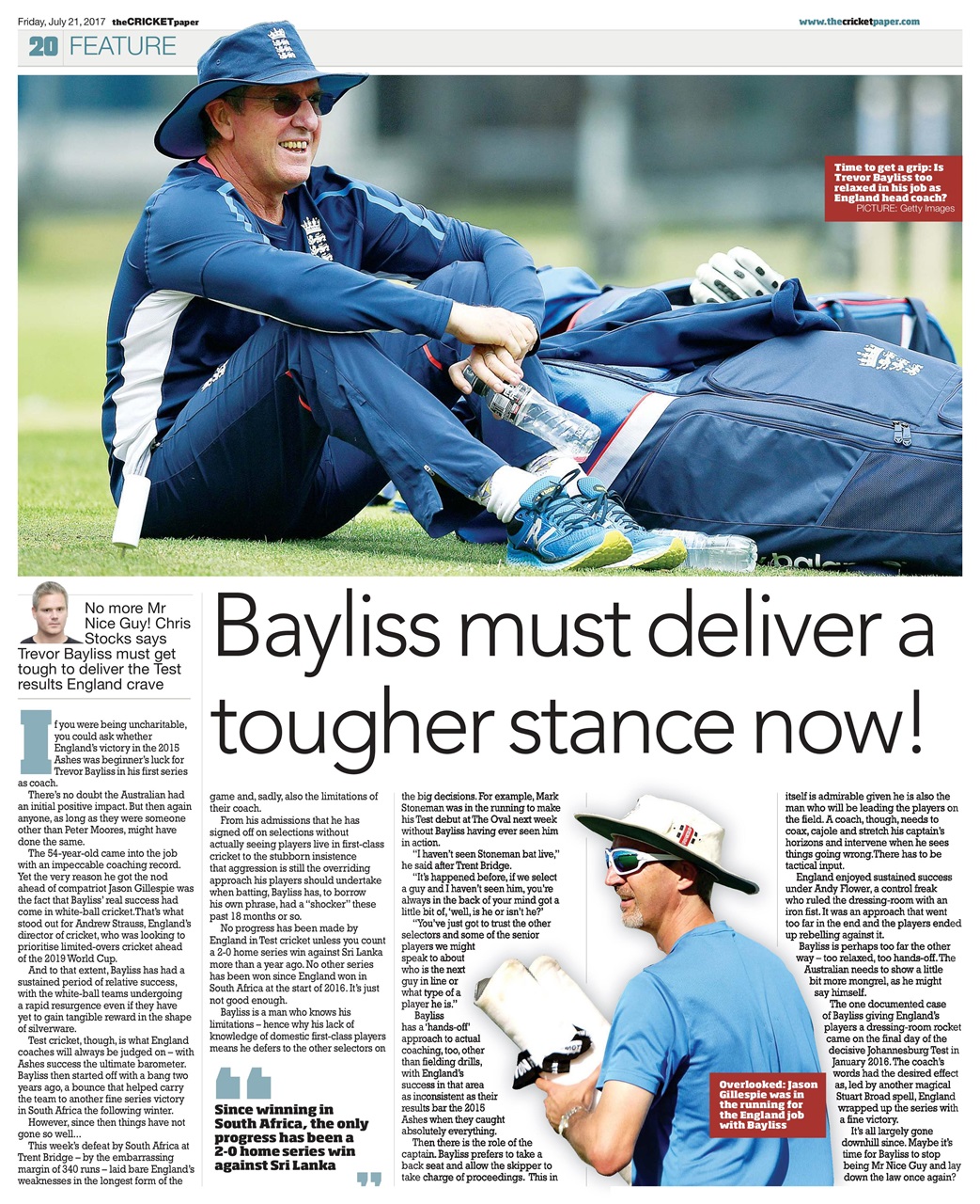 The Cricket Paper Preview Pages