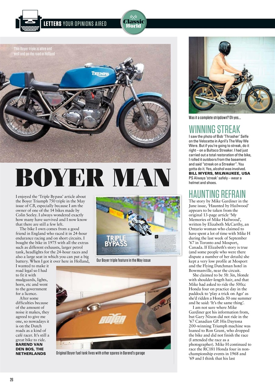 Classic Bike Preview Pages