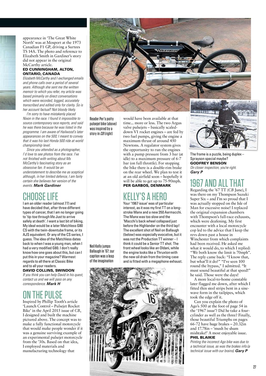 Classic Bike Preview Pages