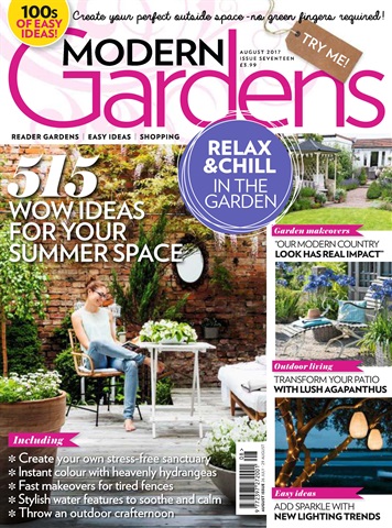 Modern Gardens issue August 2017
