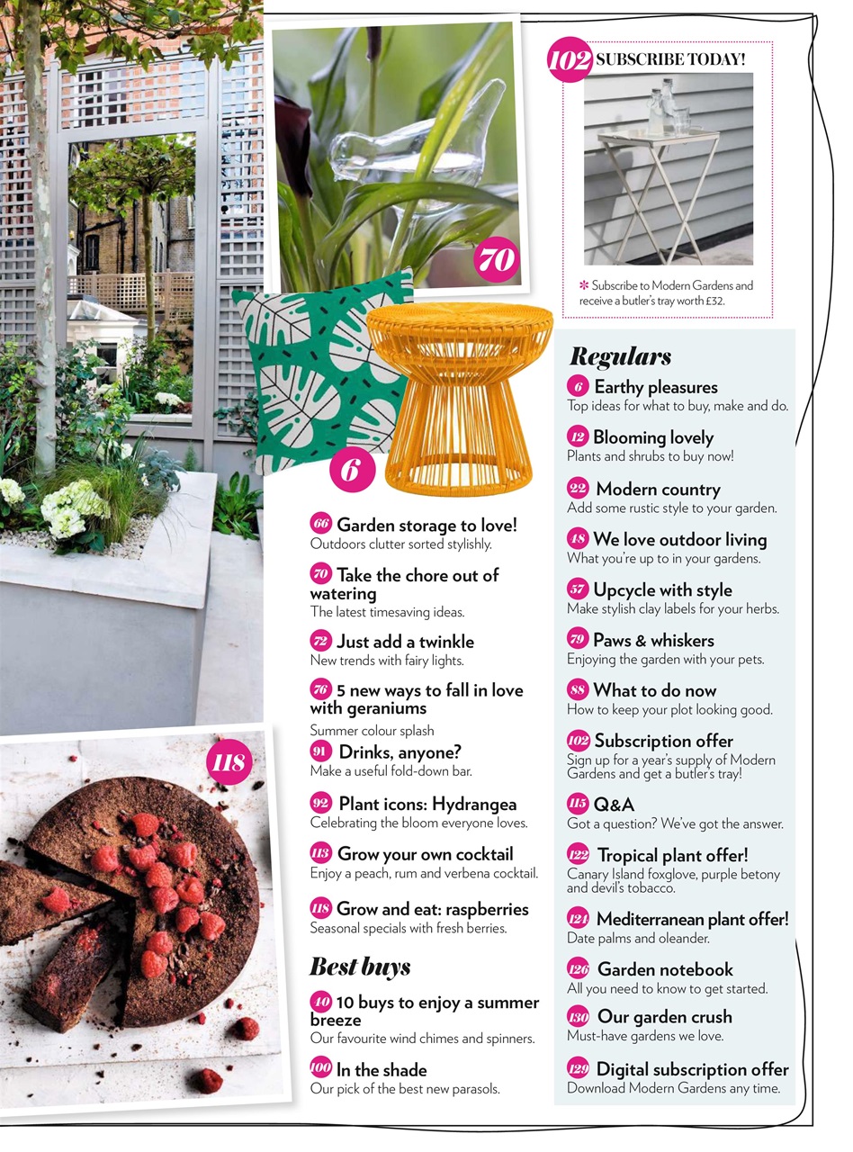 Modern Gardens Preview Pages