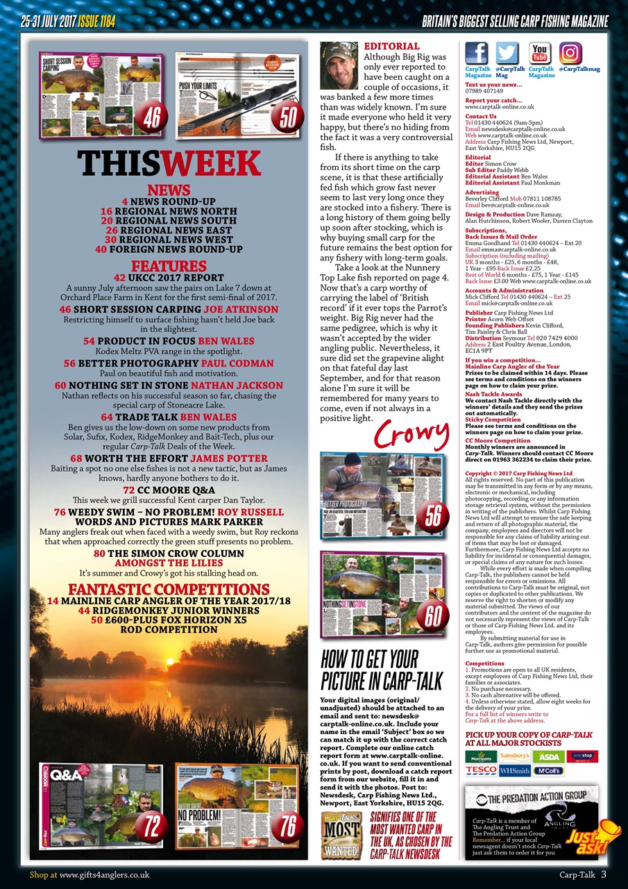 Carp-Talk Preview Pages