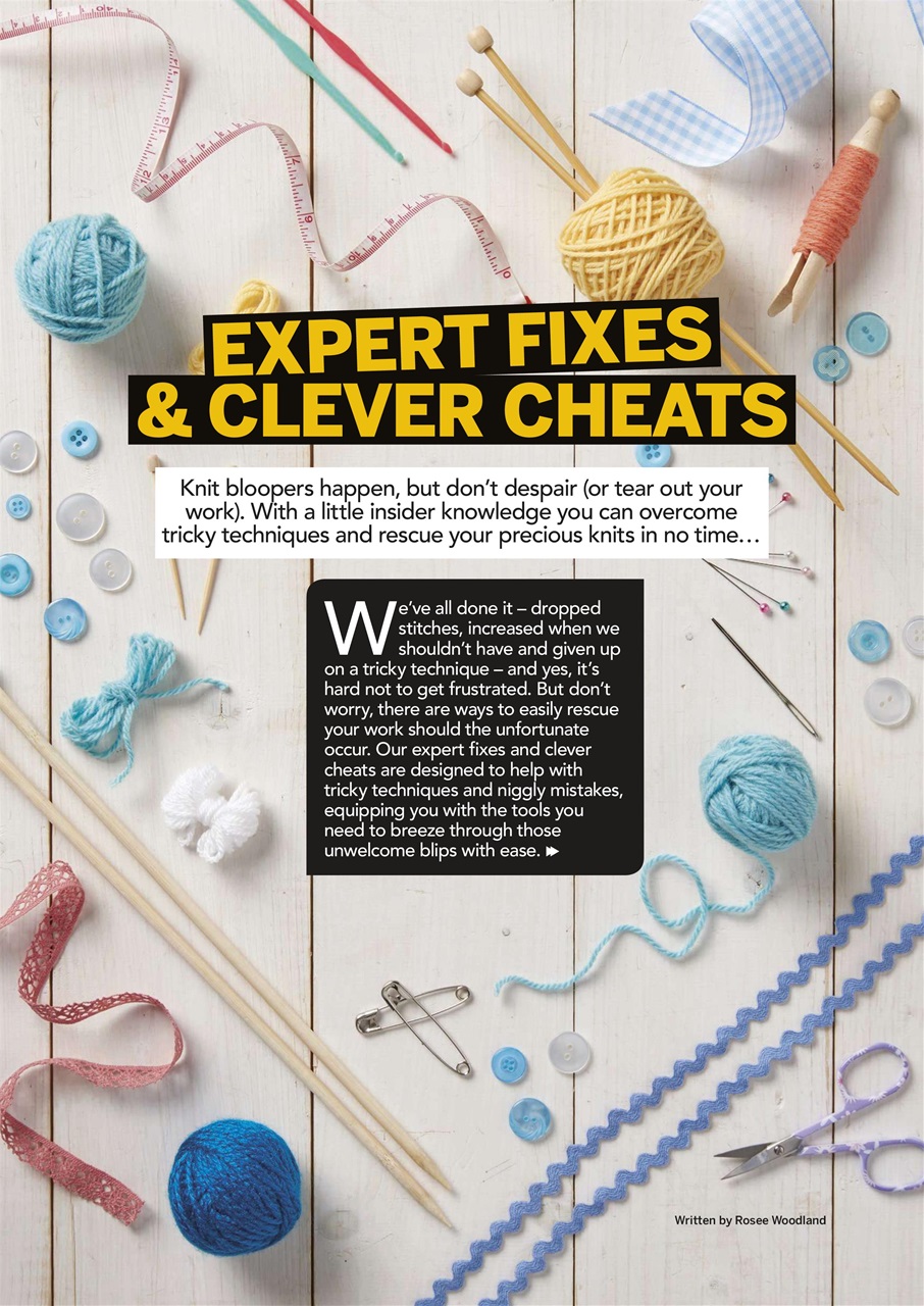 Simply Knitting Preview Pages