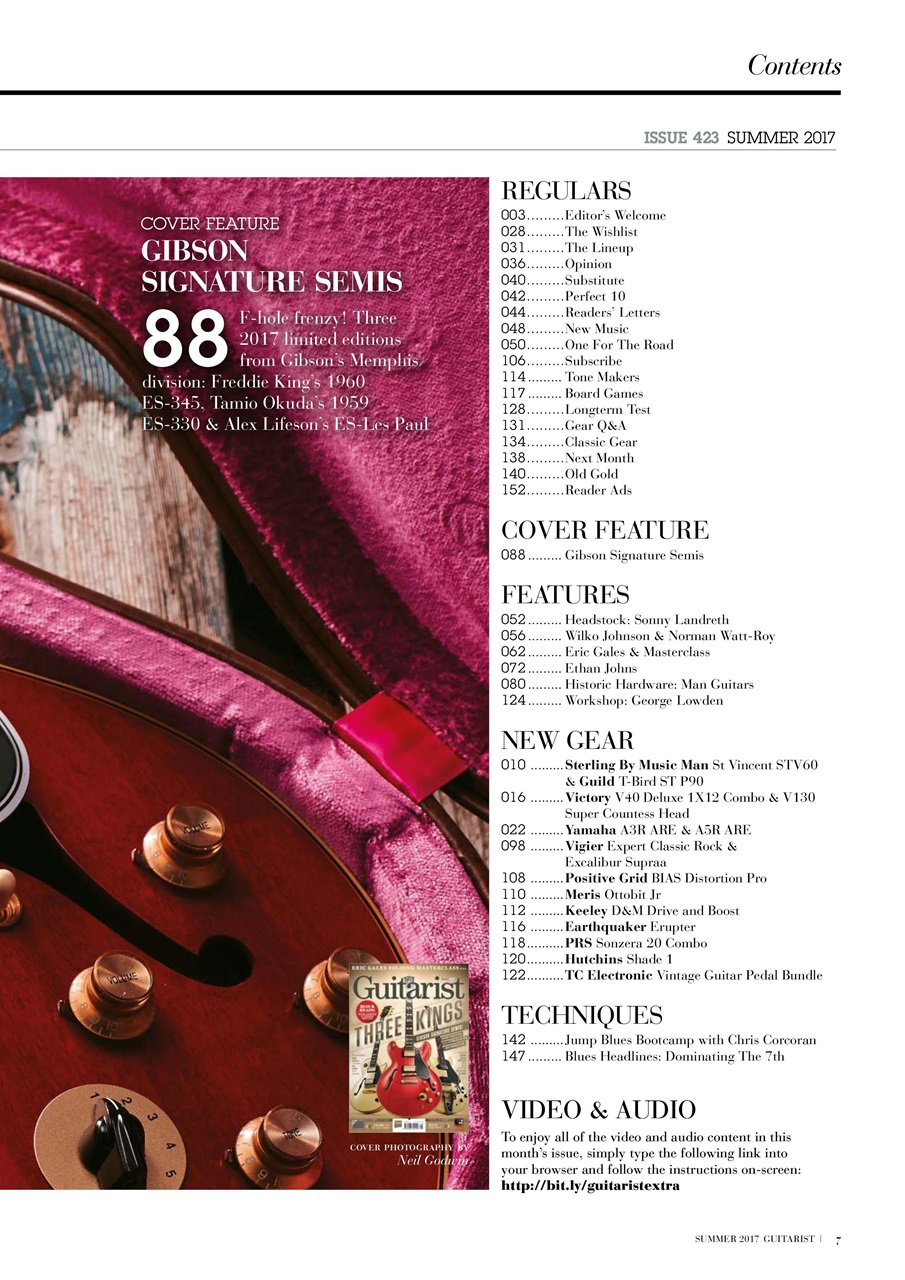 Guitarist Preview Pages