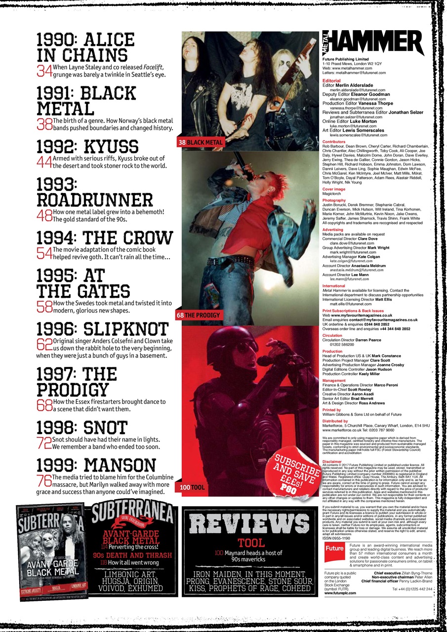 Metal Hammer Preview Pages