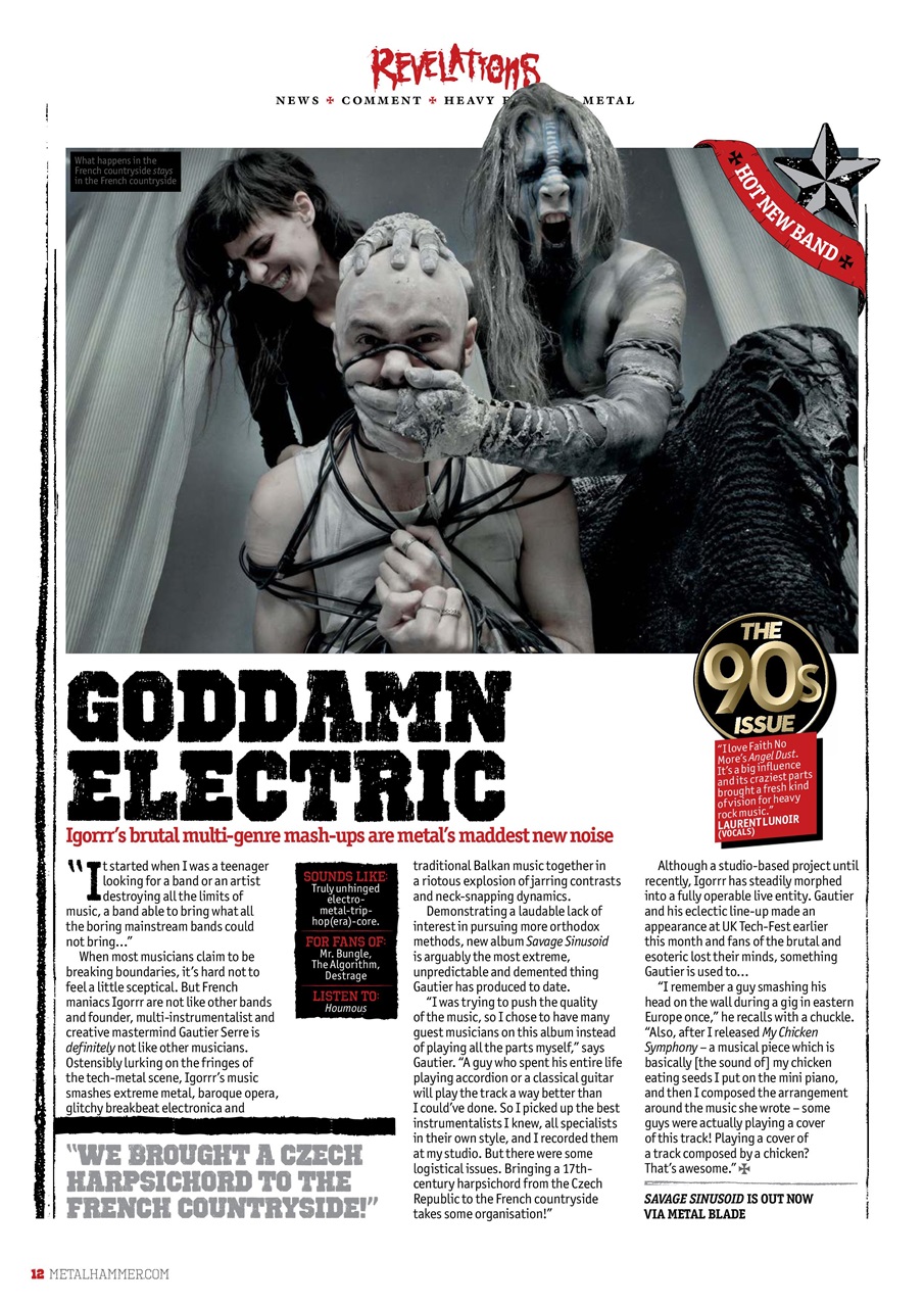Metal Hammer Preview Pages
