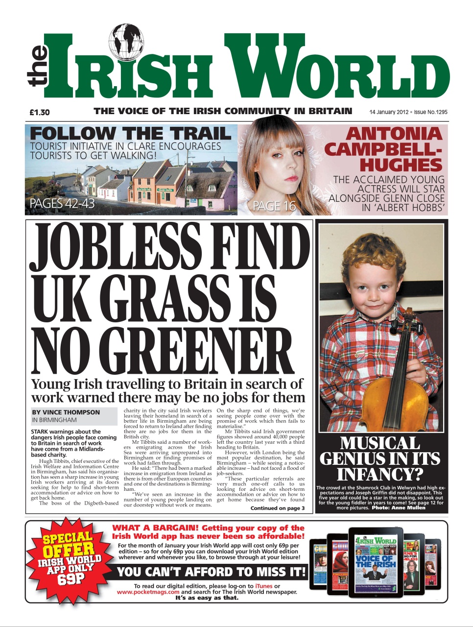 Irish World Preview Pages