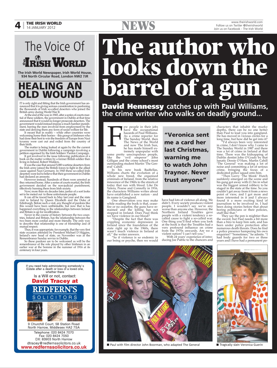 Irish World Preview Pages