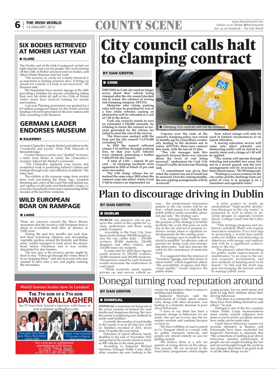 Irish World Preview Pages