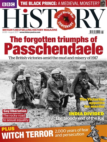 BBC History Magazine issue August 2017