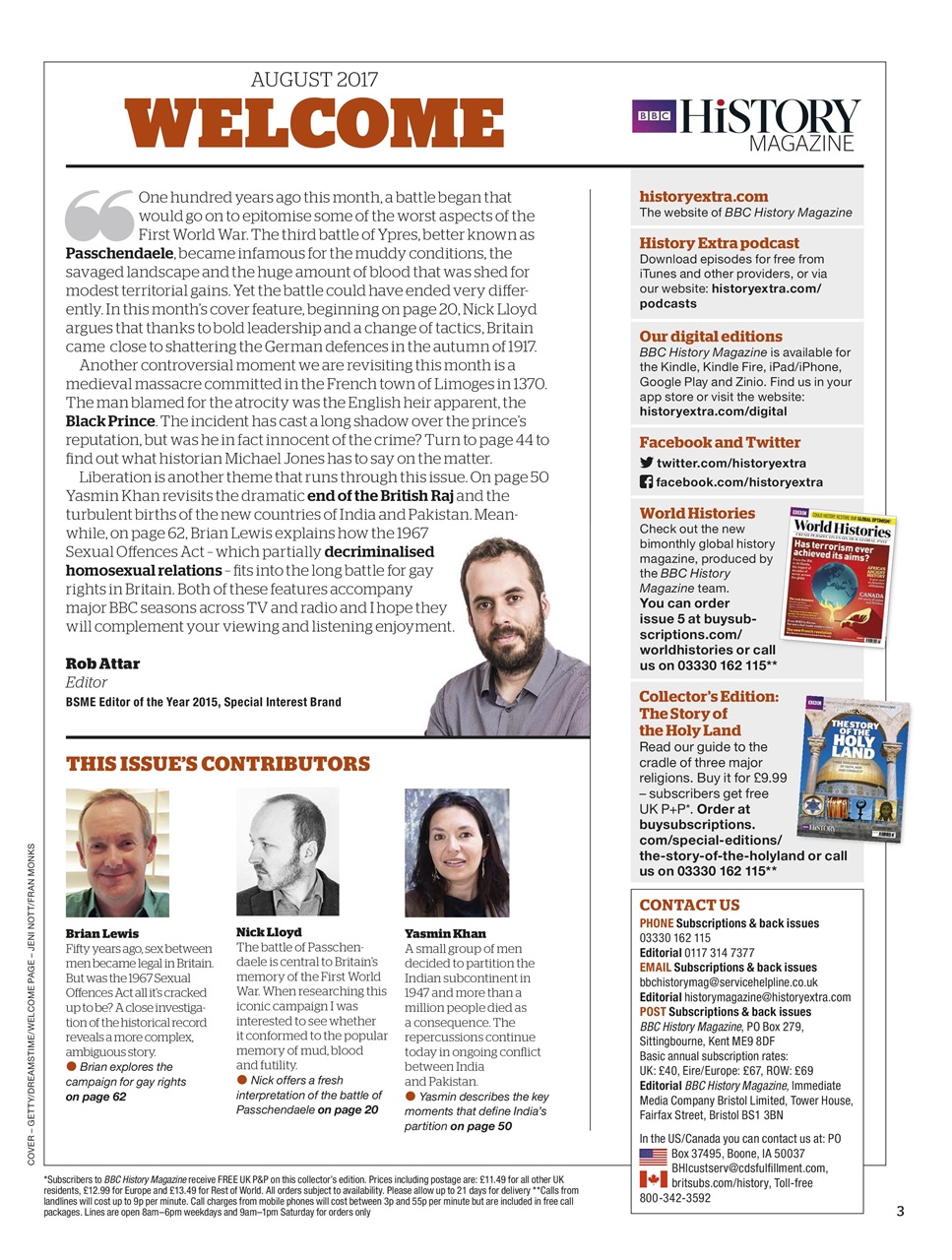 History Extra Magazine Preview Pages