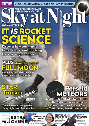 BBC Sky at Night Magazine issue August 2017