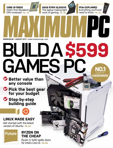 Maximum PC issue August 2017
