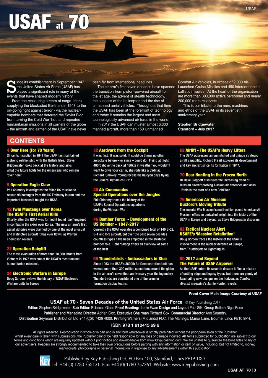 Combat Aircraft Journal Preview Pages