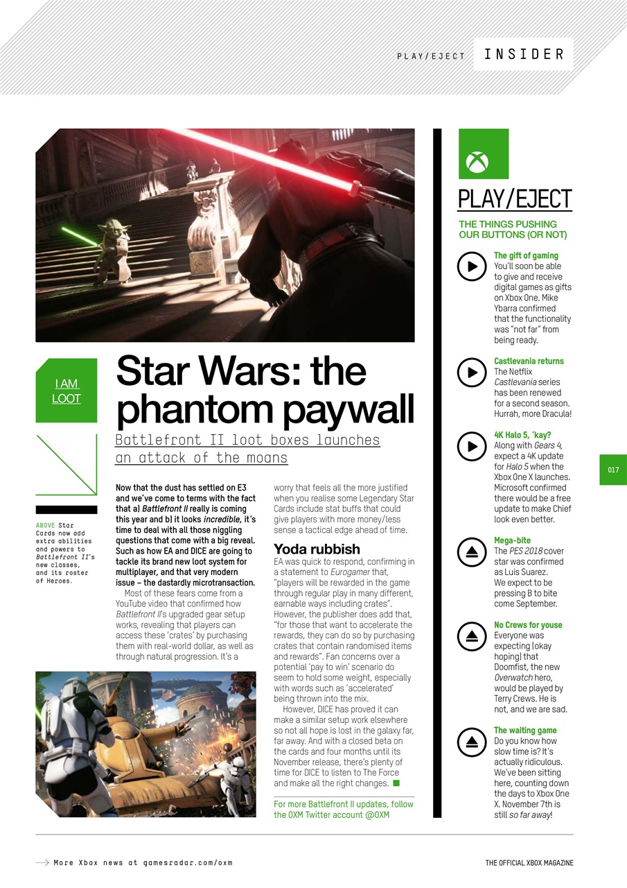 Official Xbox Magazine (UK Edition) Preview Pages