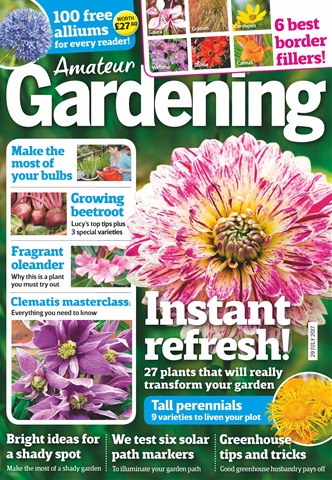 Amateur Gardening issue 29th July 2017