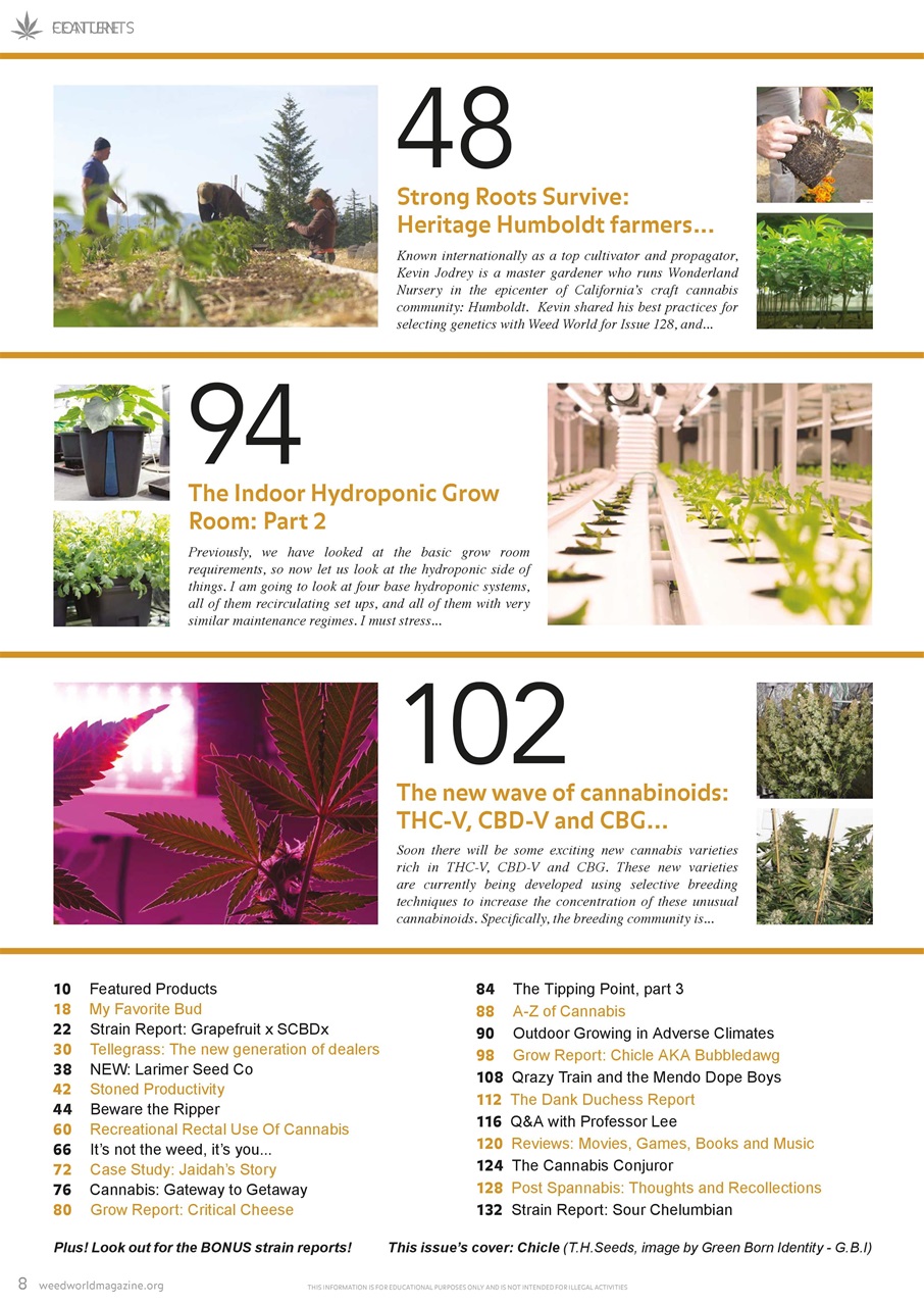 Weed World Preview Pages