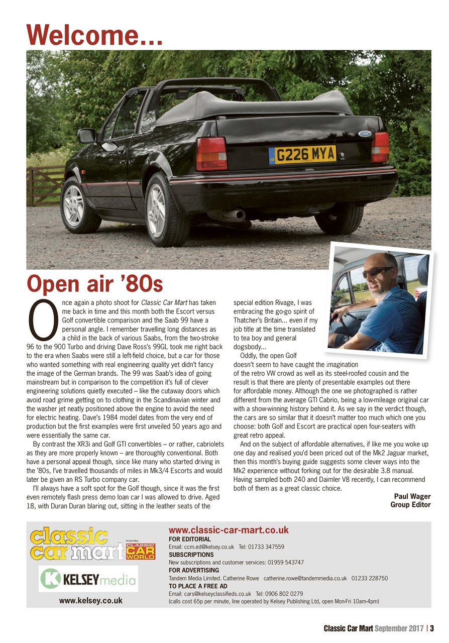 Classic Car Mart Preview Pages
