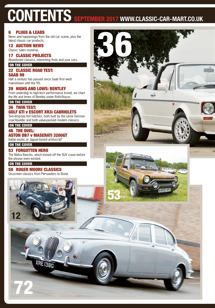 Classic Car Mart Preview Pages
