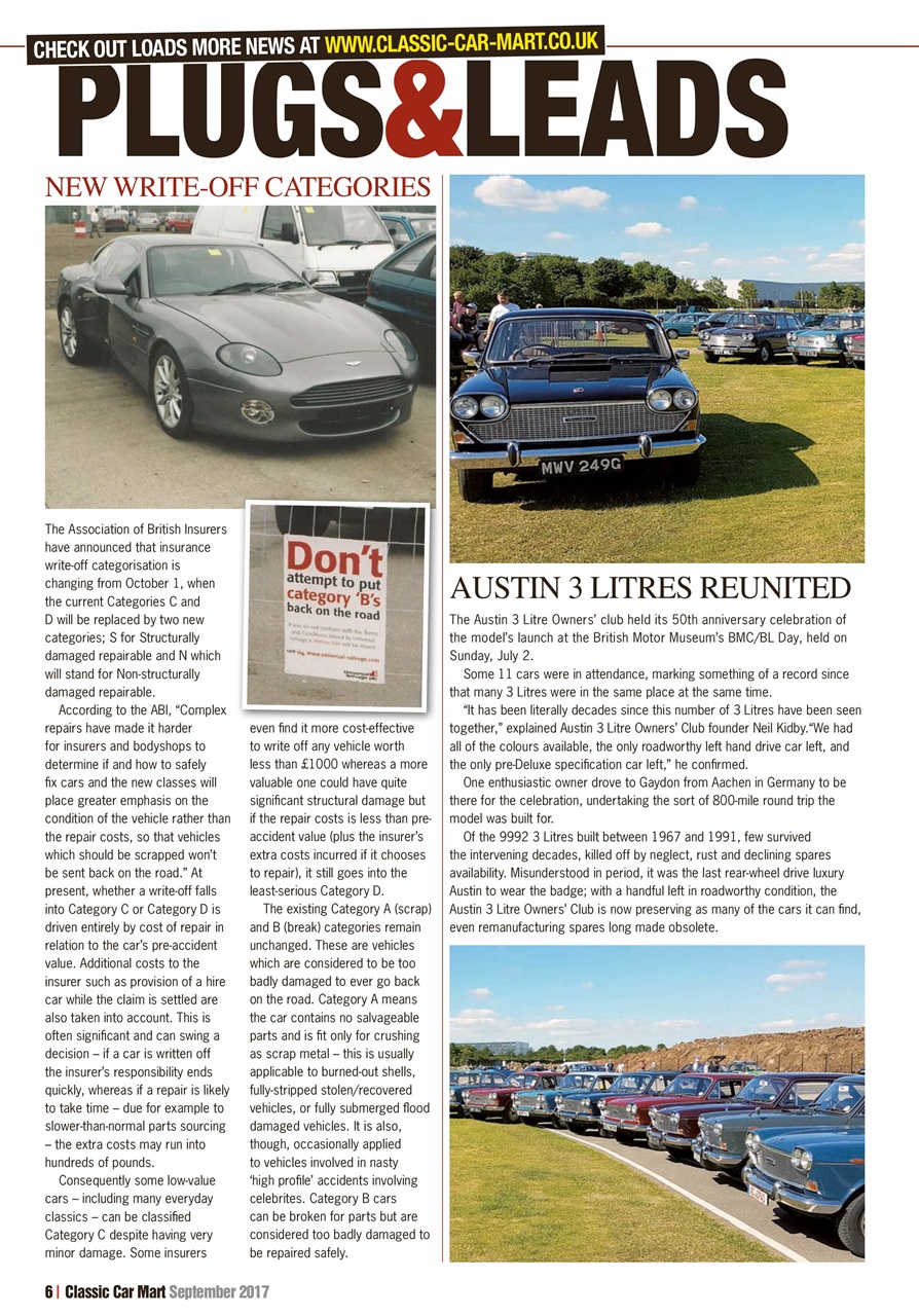 Classic Car Mart Preview Pages