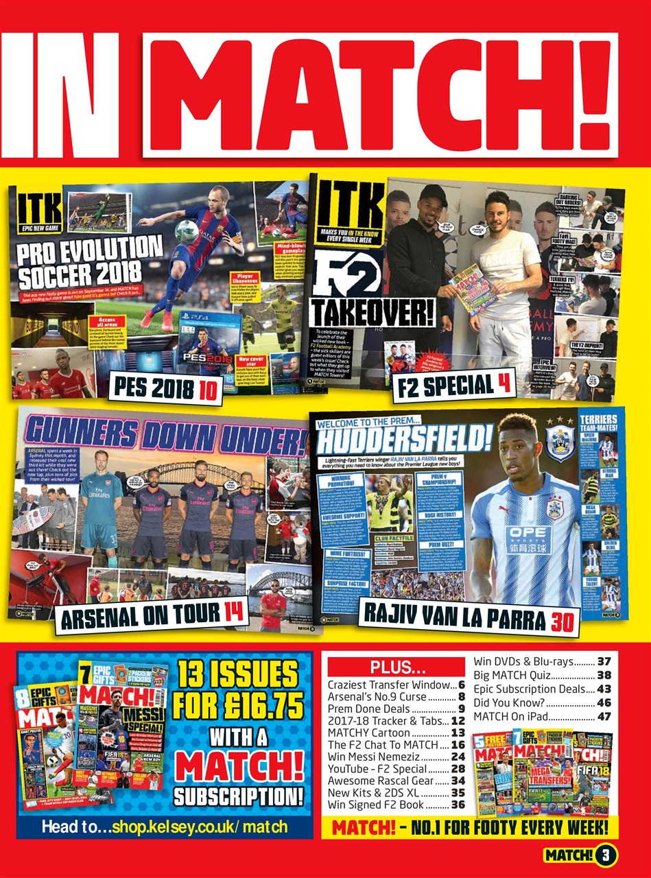 Match Preview Pages
