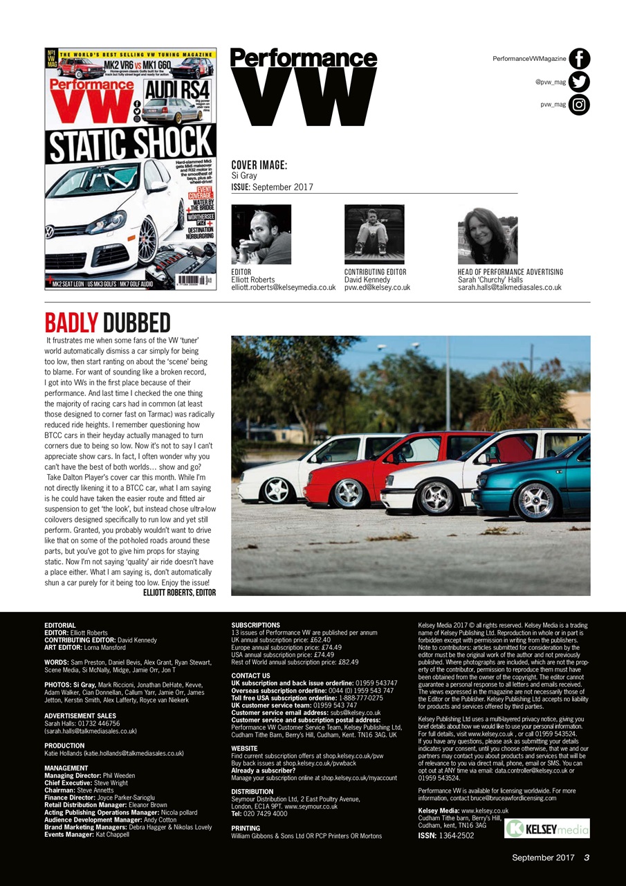 Performance VW Preview Pages