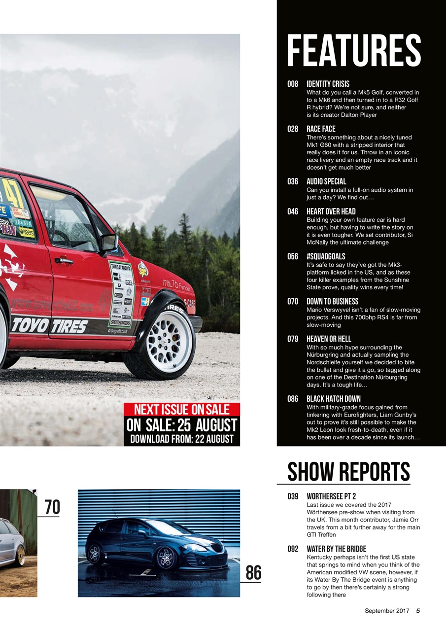 Performance VW Preview Pages
