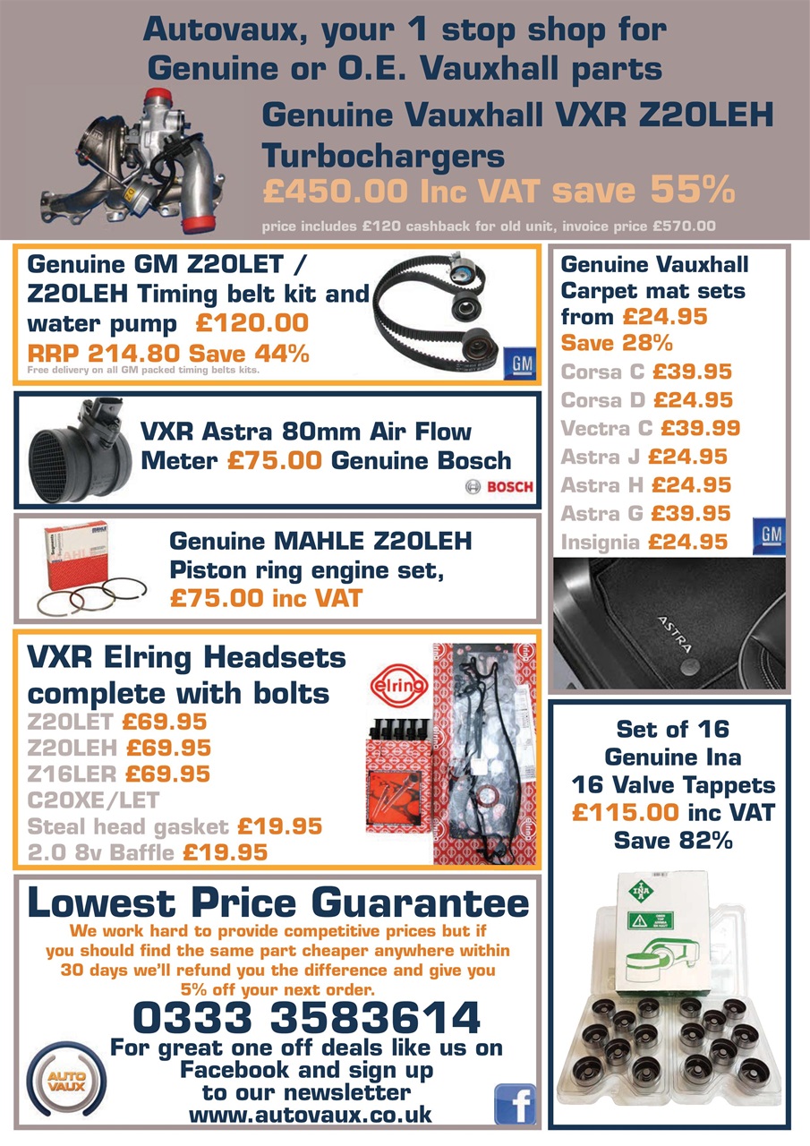 Performance Vauxhall Preview Pages