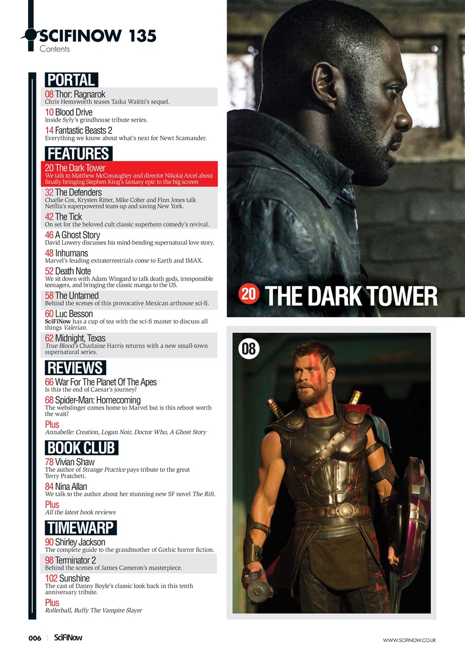 SciFiNow Preview Pages