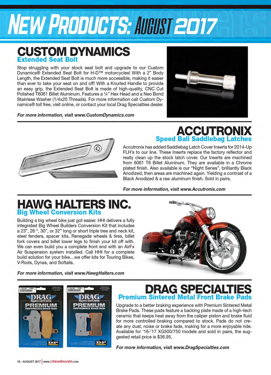 Urban Bagger Preview Pages