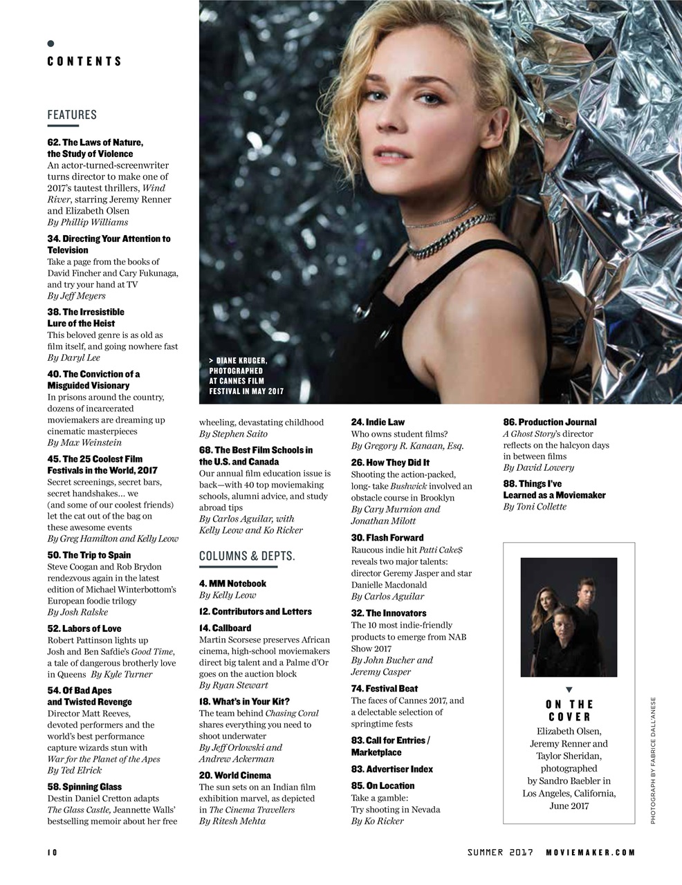 MovieMaker Magazine Preview Pages